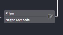 a screenshot of the bracket, showing prism vs the winner of the latest match is upcoming